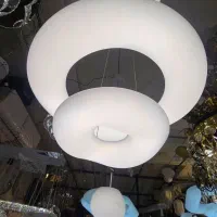 لوستر ابری دو طبقه گرد