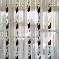 پرده طرح دار