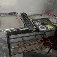 منقل و سیخ و سینی جیگرکی