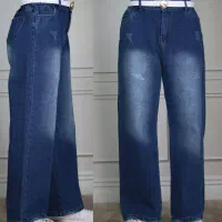 شلوار لی نیم بگ