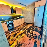 نقاشی،بازسازی،اپوکسی،سقف ابری