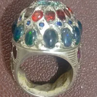 انگشتر موزونایت اوپال یاقوت زمرد فیروزه|جواهرات|کرج, گوهردشت|دیوار