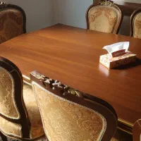 میز ناهار خوری ۸ نفره|میز و صندلی غذاخوری|رشت, نیروی دریایی|دیوار