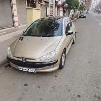 پژو206مدل83 شاسی سالم