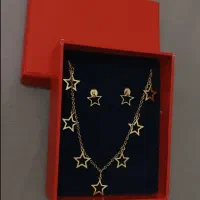 ست گردنبد و گوشواره کادو ولنتاین