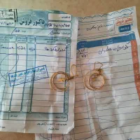 معاوضه گوشواره حلقه ایی طرح فرشته|جواهرات|اراک, |دیوار