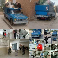 باربری حمل یخچال ساید کارگر خالی تخلیه اثاثیه منزل