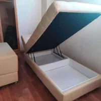 مبل برند چوبینه صندوق دار شیک ، نو|مبلمان خانگی و میز عسلی|کرمان, |دیوار