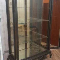 بوفه تمام شیشه چوبی