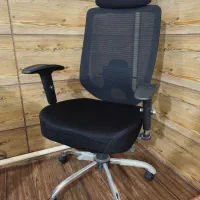 صندلی اداری کارمندی پشت توری