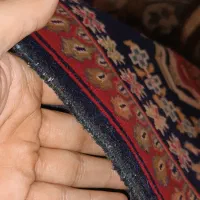 قالیچه دست باف قدیمی|فرش|اصفهان, باغ دریاچه|دیوار