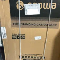 اجاق گاز فر دار ۵ شعله اسنوا آکبند