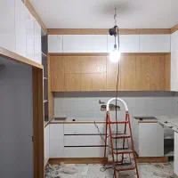 طراحی و ساخت کابینت و کمد دیواری