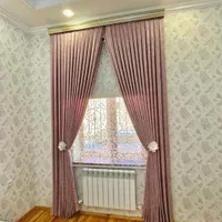 پرده پذیرایی اتاق خواب پرده پانچ آماده کتان مخمل|پرده، رانر، رومیزی|تهران, مولوی|دیوار
