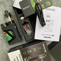 ویپ scar mini برند smok رنگ green stabilizing wood|زیورآلات و اکسسوری|بهشهر, |دیوار