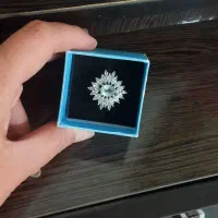 انگشتر نقره نگین توپاز