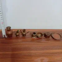 13قلم مینیاتوری مسی،دست ساز و زیبا