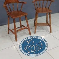 صندلی اپن کانتر اوپن پلاستیکی طرح خرگوشی/قزلحصار