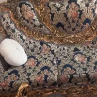 مبل سلطنتی ۹نفره بهمراه میز جلومبلی|مبلمان خانگی و میز عسلی|رفسنجان, |دیوار