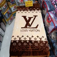 پتو یک نفره طرح برند خارجی دورو