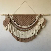 دیوارکوب مکرومه