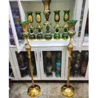 کنار منبری کنار سالنی چراغ لاله پایه بلند مذهبی