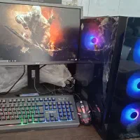 گرافیک ۸گیگ Ram 16 گیمینگ تمیز|رایانه رومیزی|قم, نوبهار|دیوار