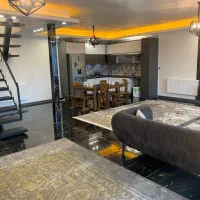 ویلا دوبلکس استخر داخل+فوتبال دستی+روف گاردن