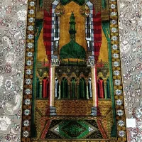 ۲عدد سجاده مخمل ترک مکه ای نو