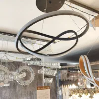 لوستر دکوری تزئینی|لوستر و چراغ آویز|اصفهان, بوستان ناژوان|دیوار