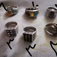 انگشتر مردانه اصل نقره