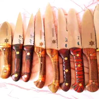 چاقوی گوشت ومرغ وقصابی زنجانی|ظروف پخت‌وپز|فولادشهر, B6|دیوار