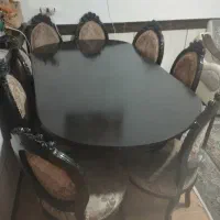 میز ناهارخوری 8 نفره سلطنتی