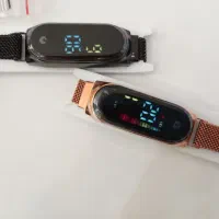 ساعت Ledهوشمندبچگانه دردوسایز با دسته مغناطیسی