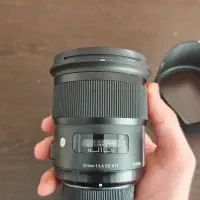 لنز سیگما 50 f 1.4 برای نیکون