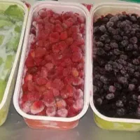 انبه ومیوه های منجمد