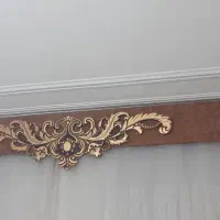 کتیبه چوبی روکش مخمل