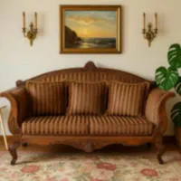 مبل نیم ست منبت کاردست،میزتلویزیون