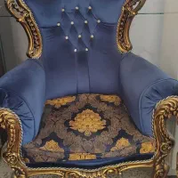 مبل سلطنتی ۹ نفره|مبلمان خانگی و میز عسلی|قهدریجان, |دیوار