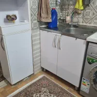 فروش ویژه و  فوری کابینت mdf بهمراه هود|آب‌چکان و نظم‌دهنده ظروف|گلستان (تهران), |دیوار