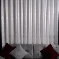 ۴ عدد پنل پرده حریر پتینه ارتفاع ۲ مترو ۷۰ سانت|پرده، رانر، رومیزی|اصفهان, شاه پسند|دیوار