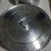 دوعدد قابلمه روحی بزرگ ۴۰نفره و ۲۵نفره