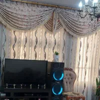 پرده پذیرایی وپرده اتاق کارکرده