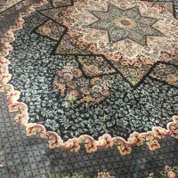 یک عدد فرش ۱۲متری دست بافت ابریشمم کاسان