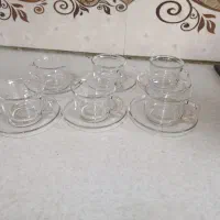 سرویس چایخوری شیشه ای
