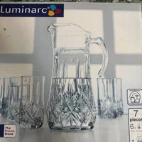 پارچ و لیوان لومینارک اصل فرانسه