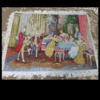 تابلوفرش‌دست‌بافت|تابلو فرش|تربت‌حیدریه, بالا ولایت|دیوار