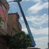جرثقیل کفی ۳ تن دکل بلند ، سبد نفر بر|خدمات حمل و نقل|قم, پردیسان|دیوار