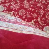 پتوفرش زرشکی ۴ متری|فرش|کرمانشاه, |دیوار