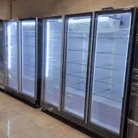 یخچال ایستاده ۳ درب تمام شیشه